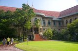 The Vimanmek Mansion is a former royal palace and is also known as the Vimanmek Teak Mansion or Vimanmek Palace.<br/><br/>

Vimanmek Mansion was built in 1900 by King Rama V (King Chulalongkorn) by having the Munthatu Rattanaroj Residence in Chuthathuj Rachathan at Ko Sichang, Chonburi, dismantled and reassembled in Dusit Garden. It was completed on March 27, 1901 and used as a royal palace by King Rama V for five years.<br/><br/>

In 1982 Queen Sirikit asked permission of King Rama IX (Bhumibol Adulyadej) to renovate Vimanmek Palace for use as a museum to commemorate King Rama V by displaying his photographs, personal art and handicrafts.<br/><br/>

The palace is the world's largest golden teakwood mansion.